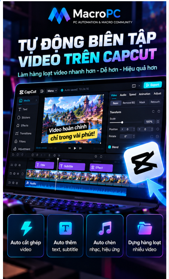 Auto Click Capcut  3